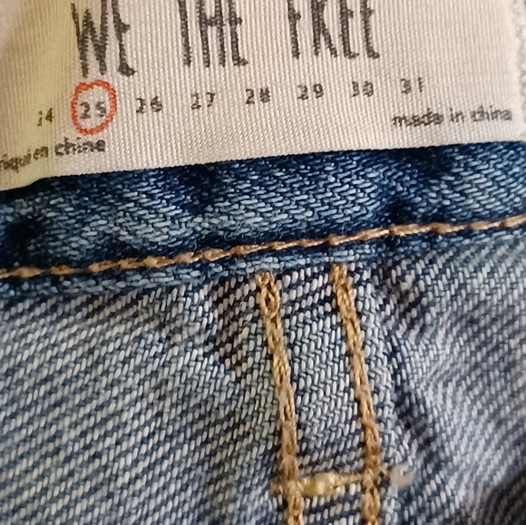 Free People cloud with mini denim skirt - Picture 9 of 10